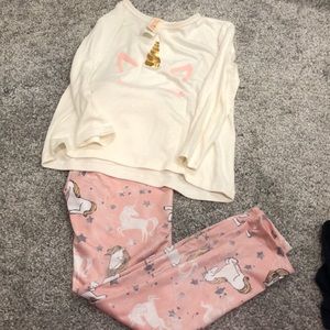 Kids Long sleeve top and leggings set